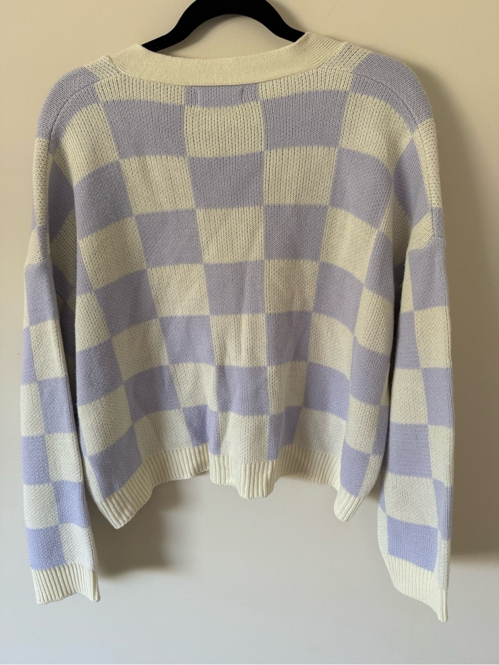 313 OAK & FORT CHECKERED CARDIGAN - Picture 2 of 5